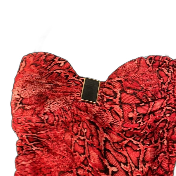 Carmen Marc Valvo Tankini Top Size Small - Picture 2 of 9